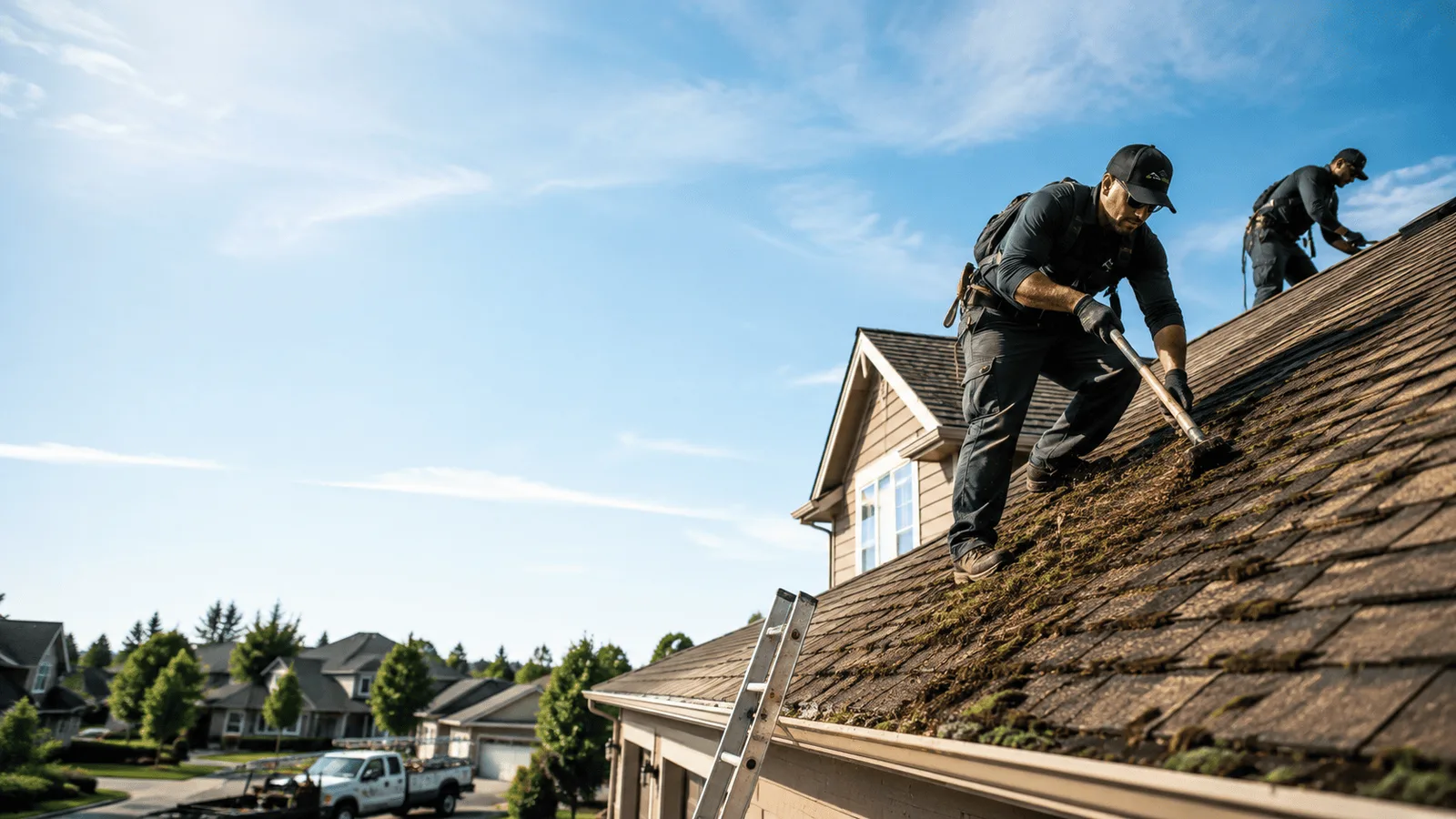 Roof Moss Removal in Winterville, NC near me